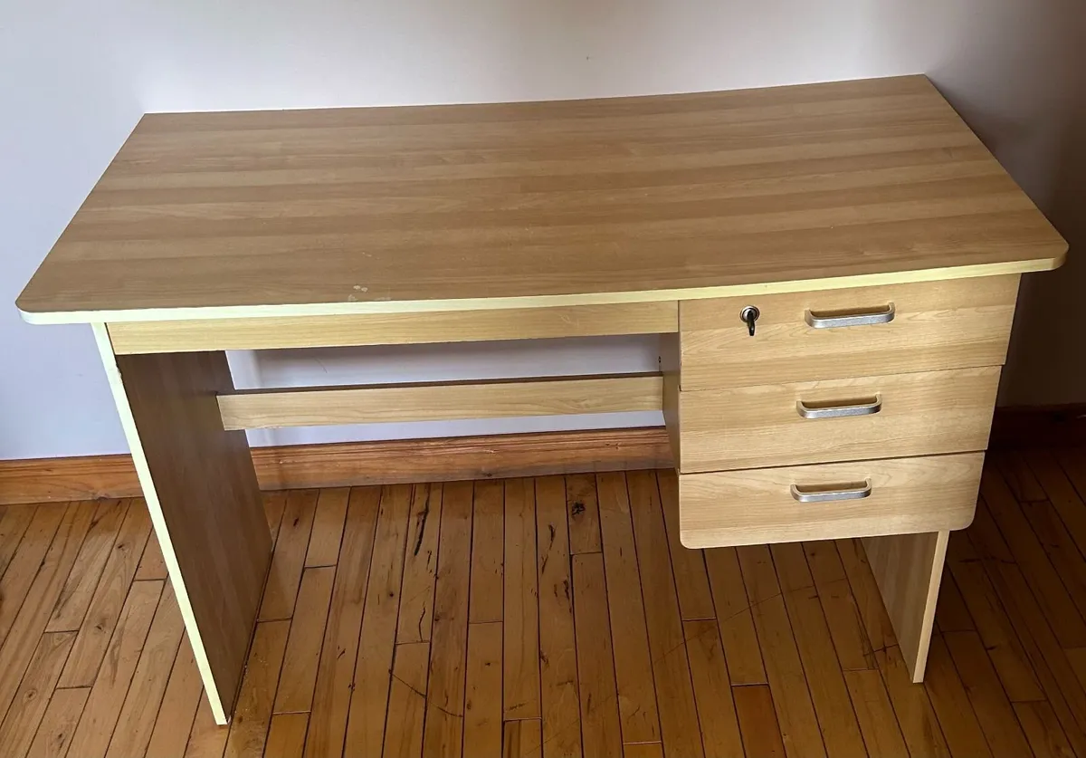 Office/ Study Desk with Drawers - Image 1