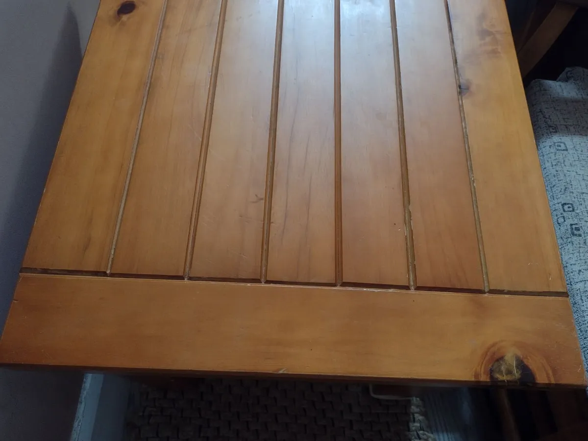 Solid wood coffee table or TV stand - Image 3