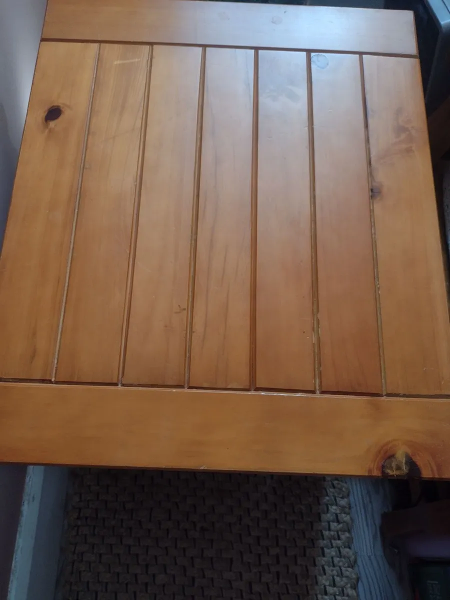 Solid wood coffee table or TV stand - Image 4