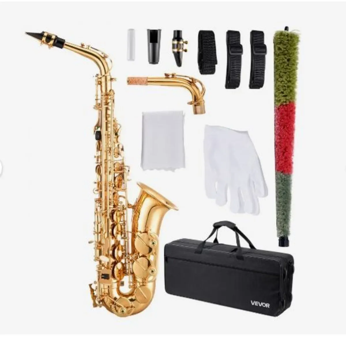 Alto Saxophone, E Flat, Brass Saxophone - Image 1