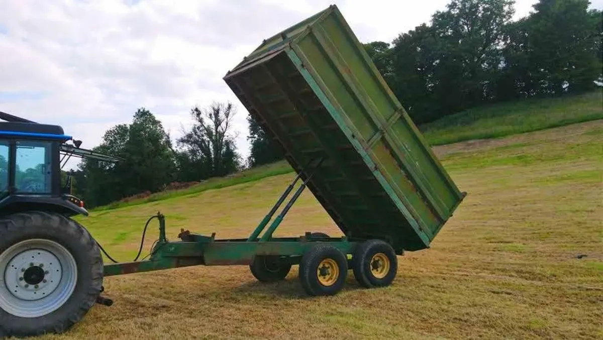 DROPSIDE 9 TON TIPPING TRAILER - Image 1