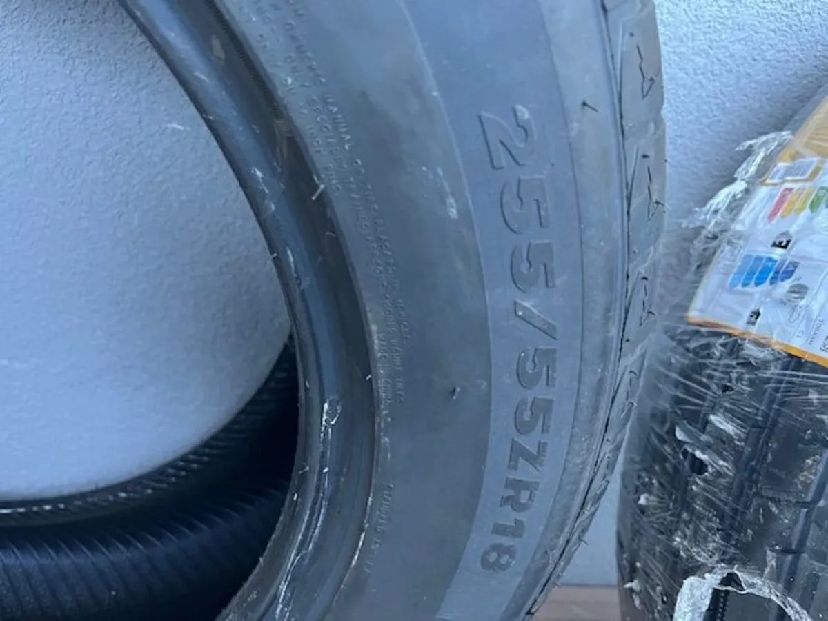 Selling  3 Tyres 255/55 R18 109W XL - Image 2