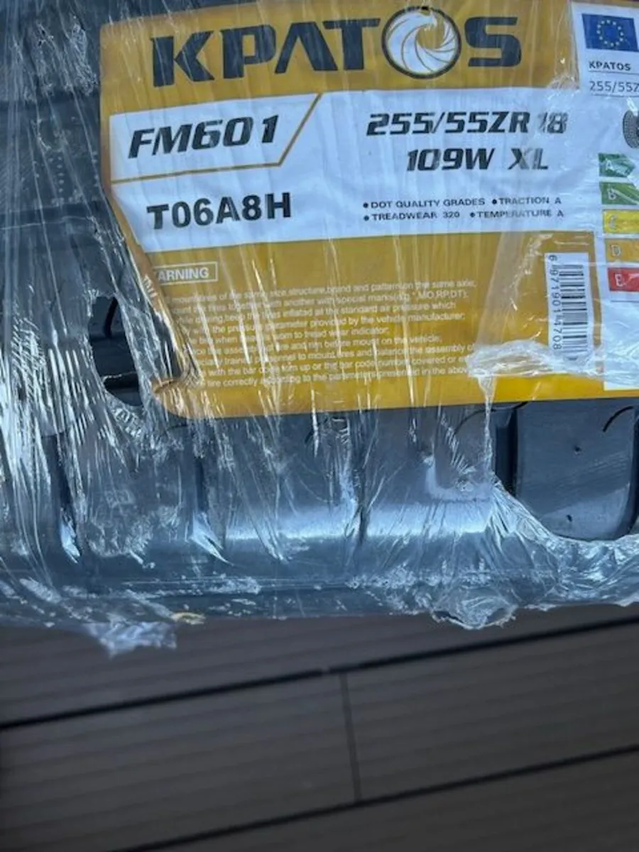 Selling  3 Tyres 255/55 R18 109W XL - Image 4