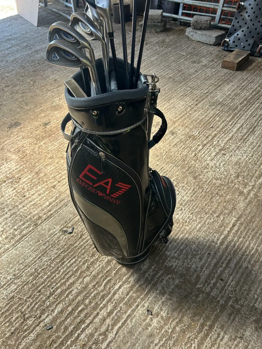 Full golf set and bag - Image 2