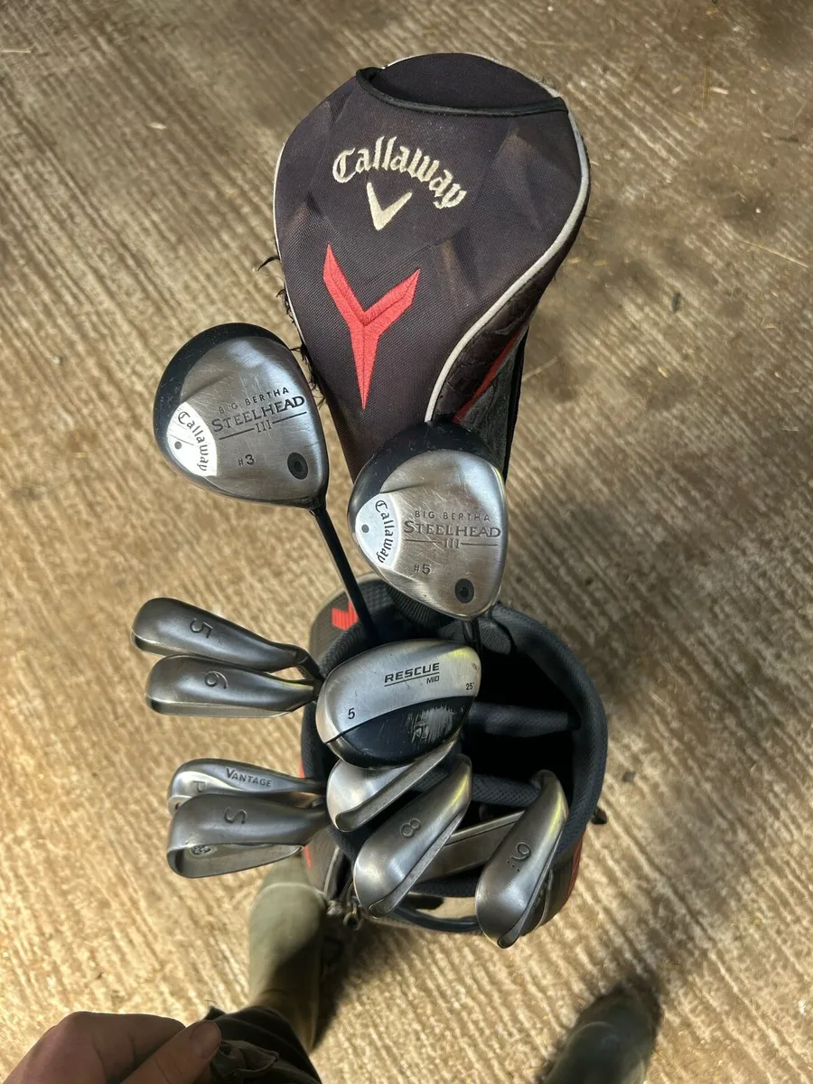 Full golf set and bag - Image 4