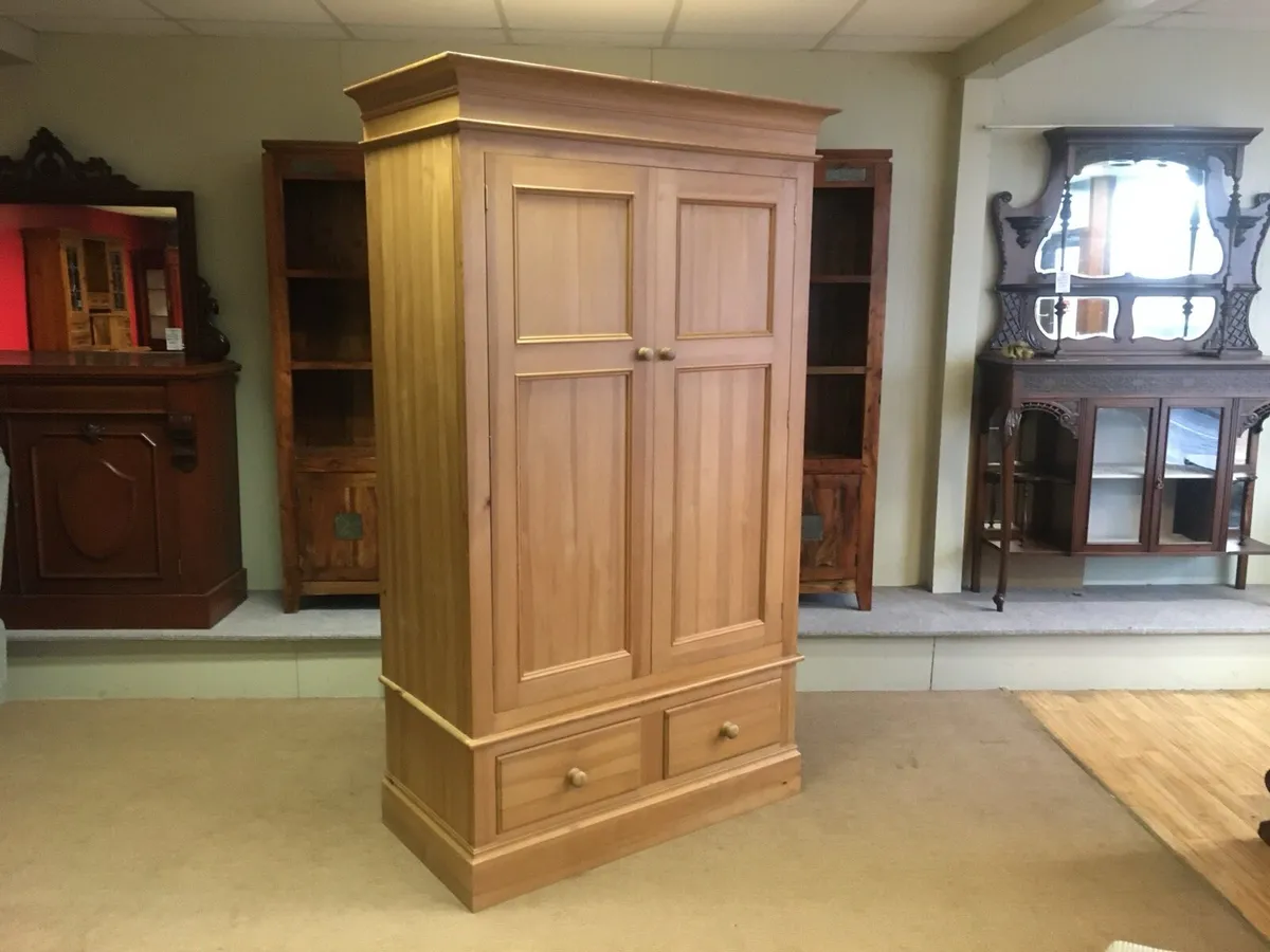 Solid Pine Wardrobe - Image 4