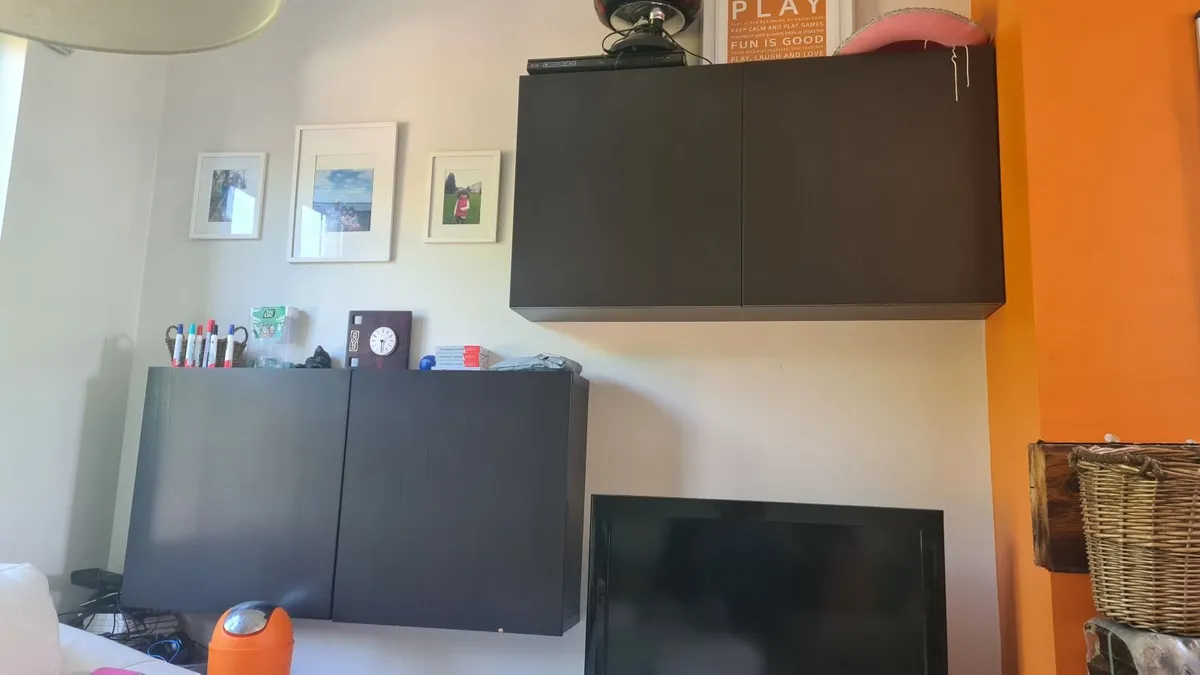 Wall storage units x 2 - Image 2