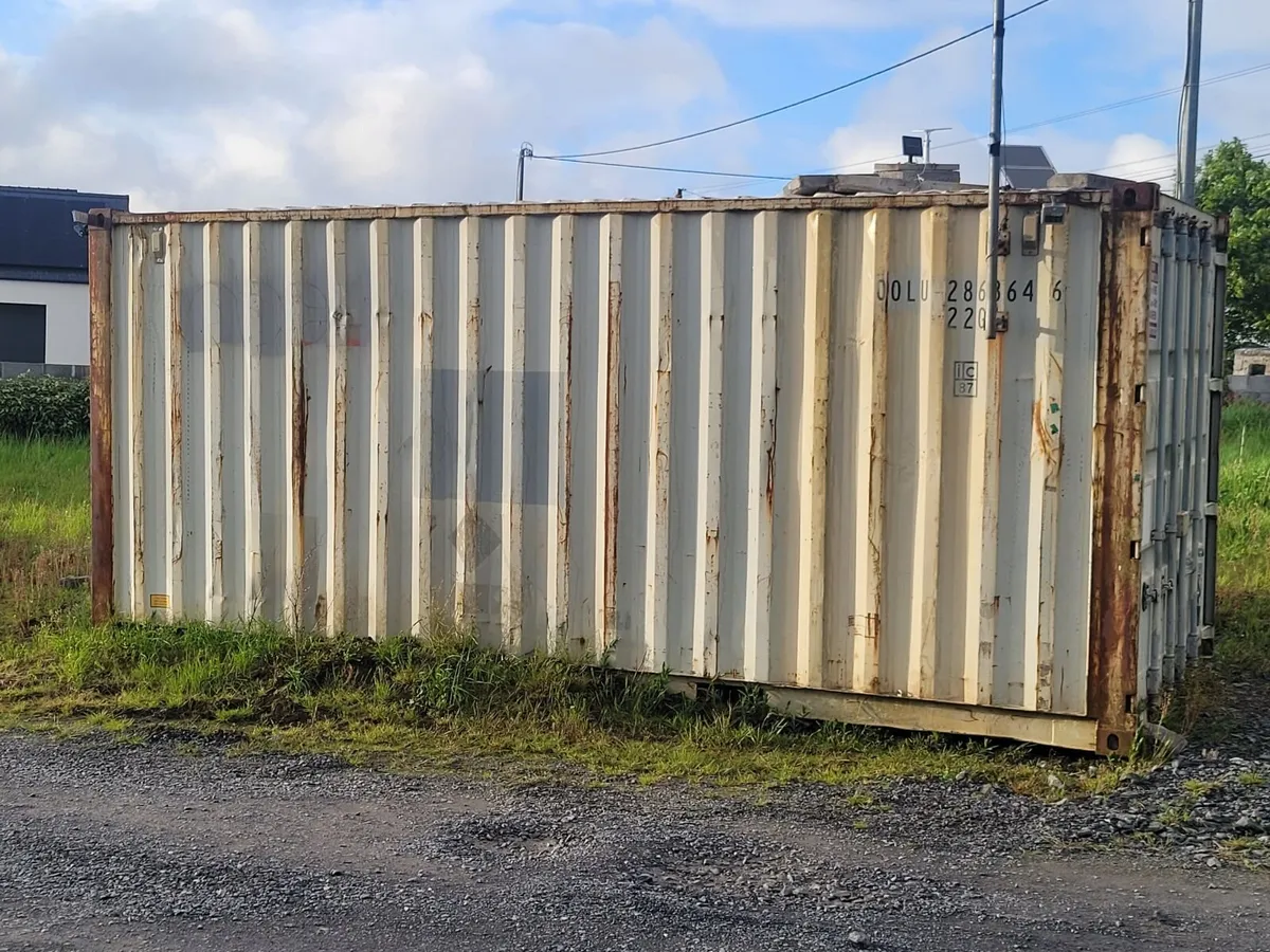 Shipping Container 20ft with CCTV - Image 2