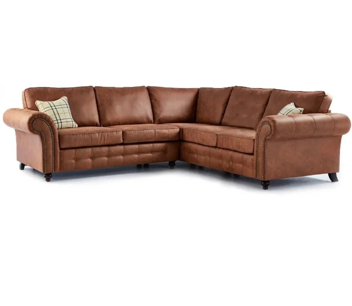 The Oakland 3+2+1 & Corner Leather Sofa Range - Image 2