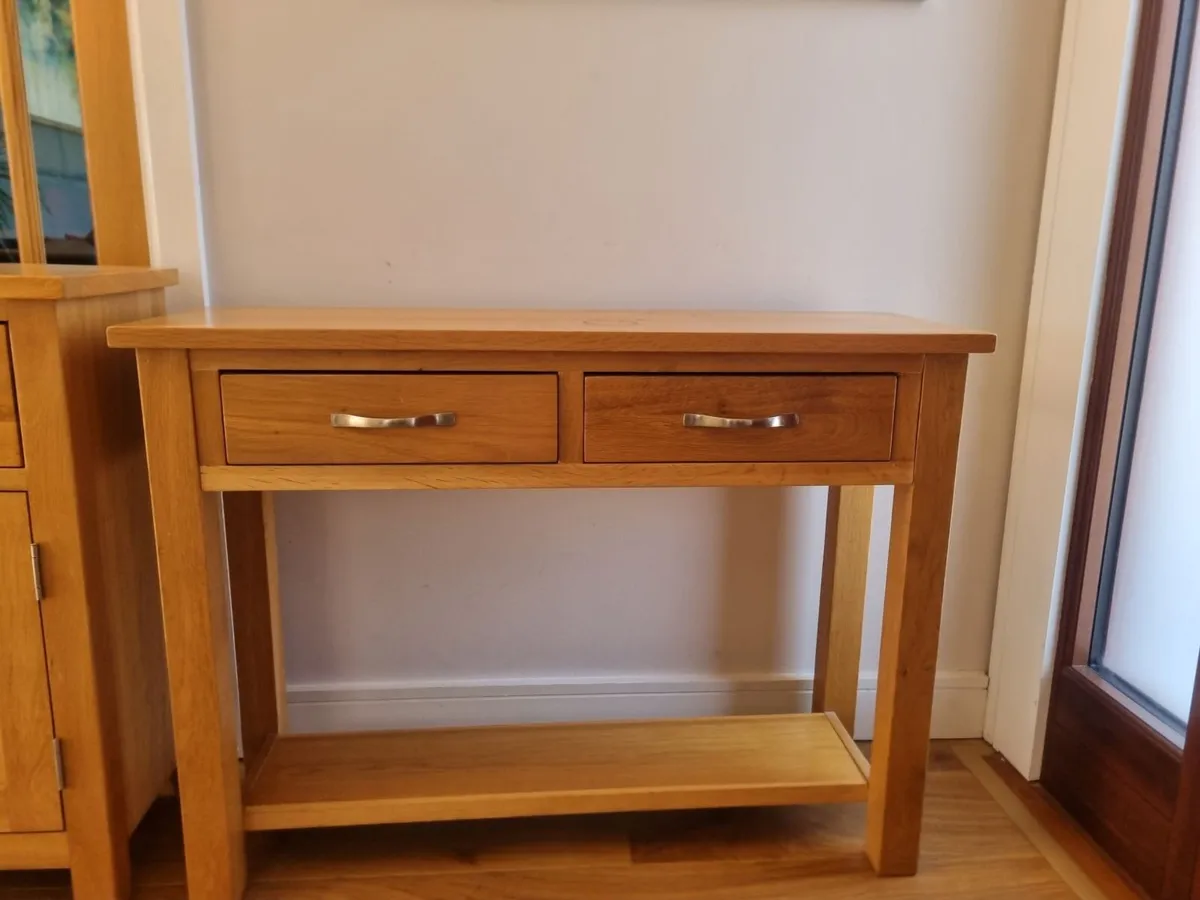 Hall & Cabinet tables - solid wood - Image 2