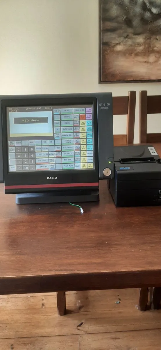 Casio Touch Screen Cash Register - Image 2