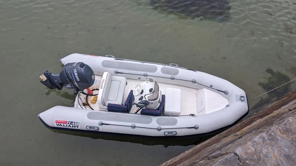 450 Valiant Rib with Yamaha 50 hp - Image 4
