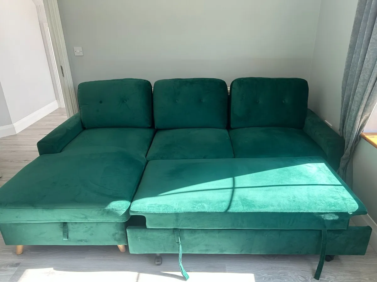 Corner Sofa Bed with Storage - Image 2