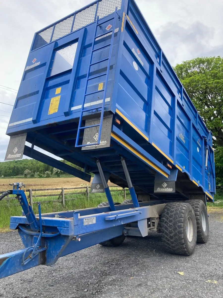 Broughan 22ft Grain & Silage Trailer (year 2018) - Image 2