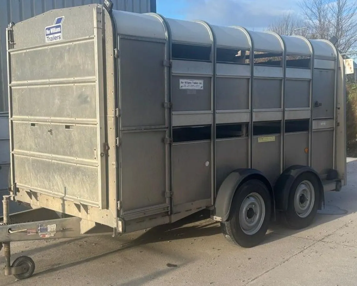 Ifor Williams 12x6 trailer with sheep decks - Image 1
