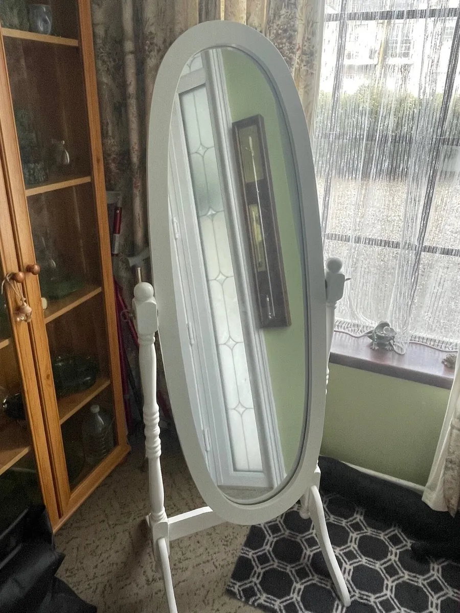 Cheval mirror (aka standing or boudoir mirror) - Image 1