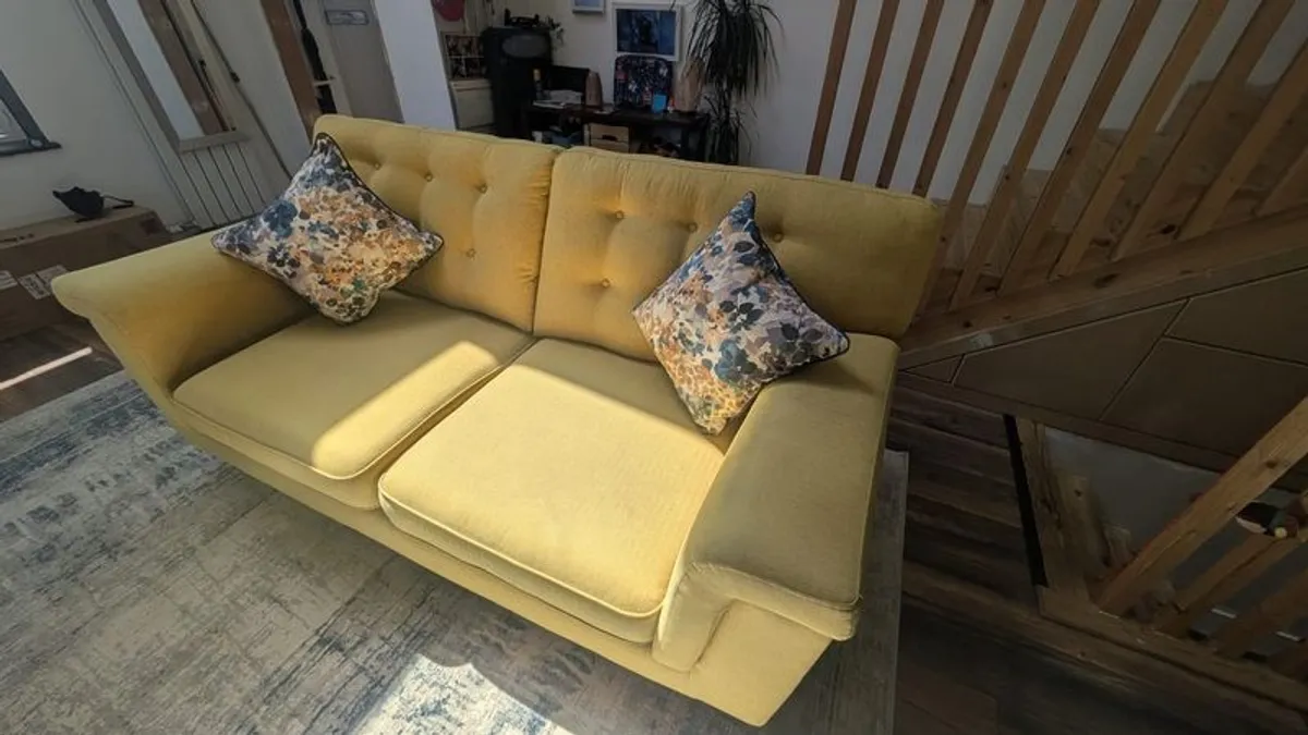 large 2 seater sofa - Image 2