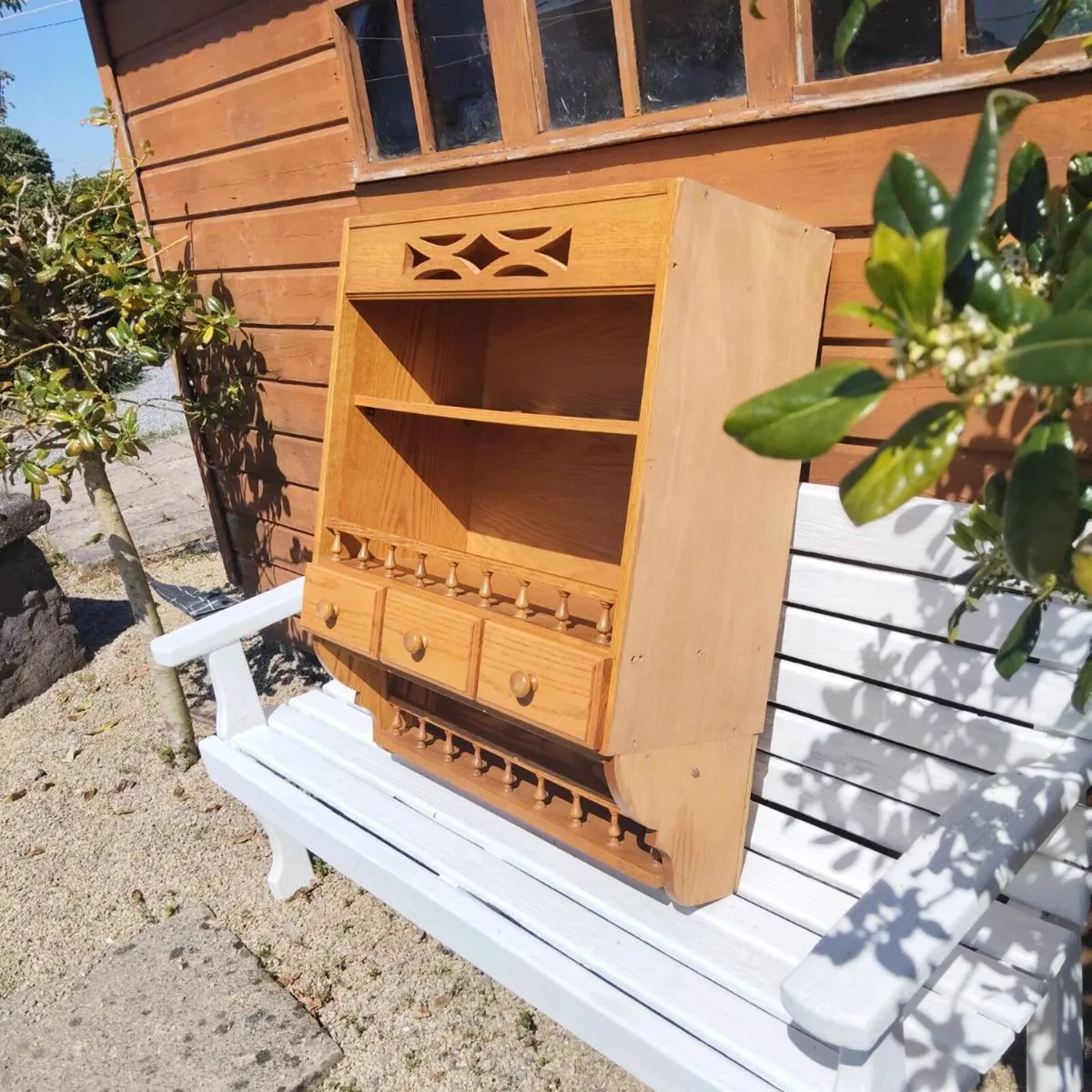 Pine Wall Cabinet - Image 4