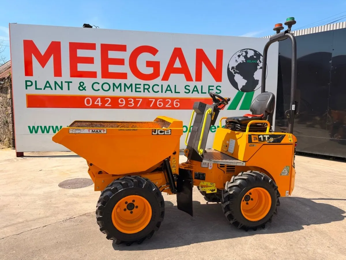 2021 JCB 1 TON HI TIP DUMPER ...636 hours ....844 - Image 1