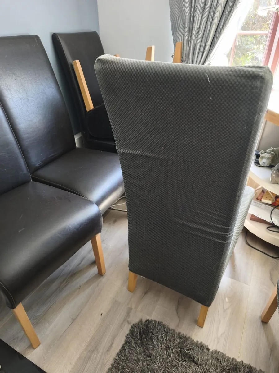 6 Large Dining Chairs - Image 3