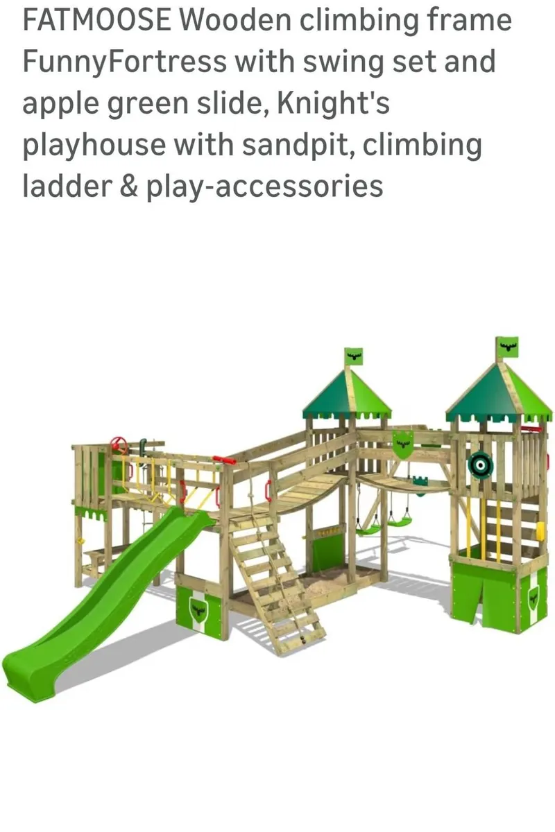 Large garden play frame XXL - Image 4