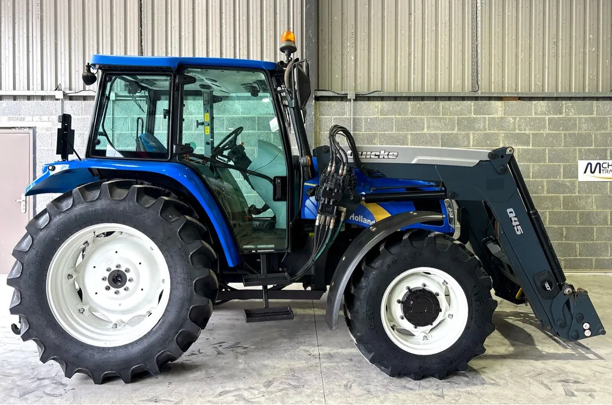 NEW HOLLAND T5040 c/w QUICKE Q45 LOADER - Image 4
