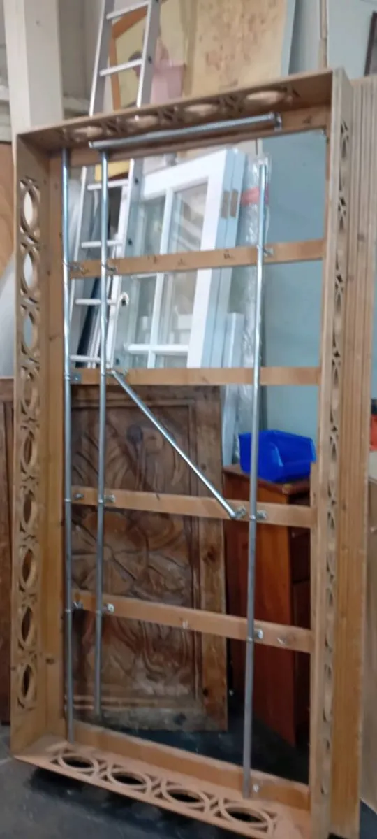 Large Pine Ceiling Hanging Pot Hanger - Image 4
