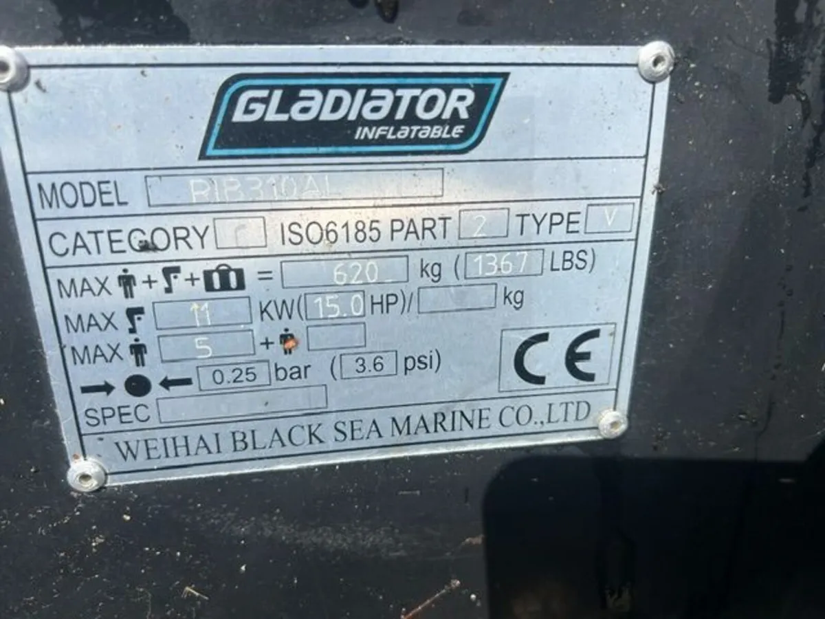 3.1 metre Steel based rib - Image 3