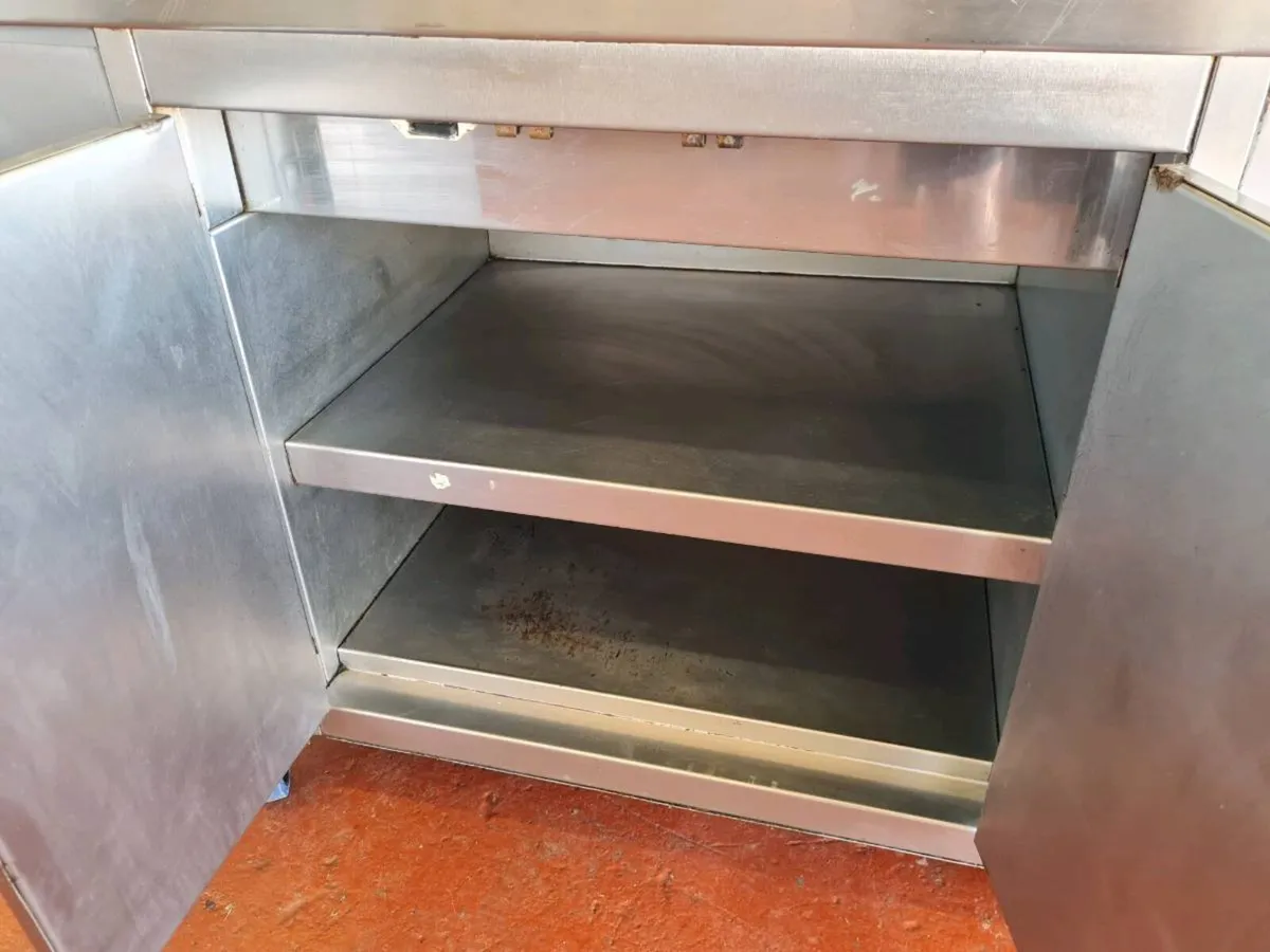 3 Well Bain Marie with Hot Cabinet - Image 2