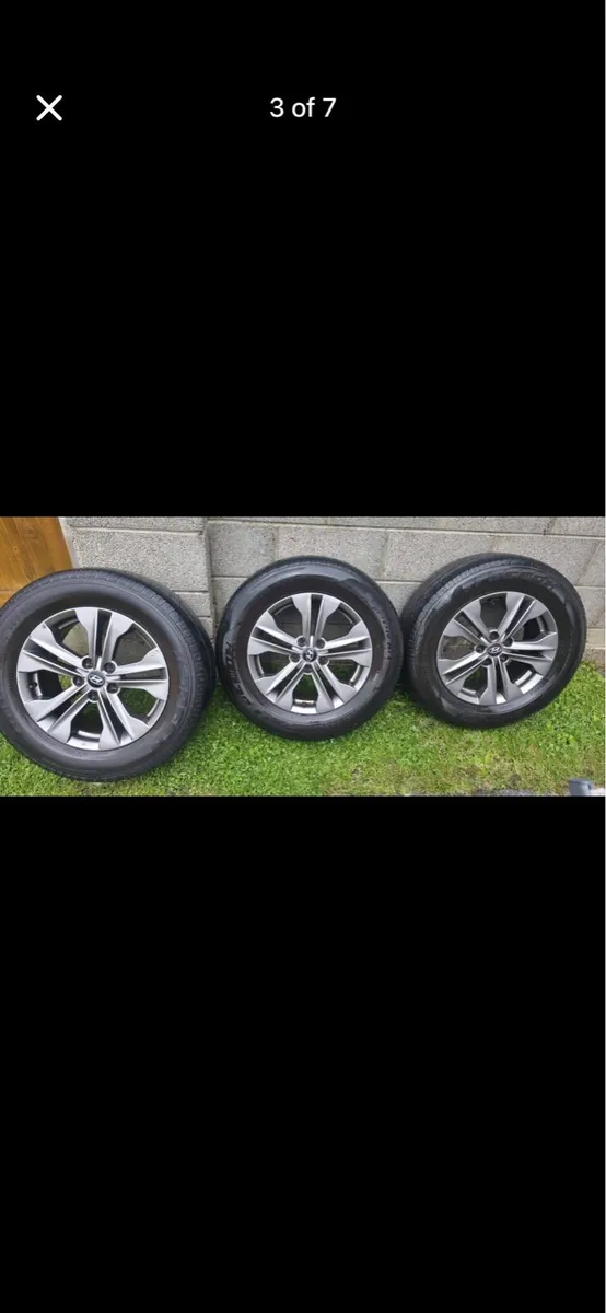 Santa Fe 3 alloy wheels
