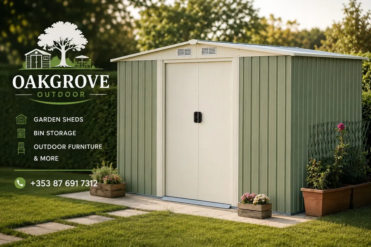 Garden Metal Storage Shed – Free Delivery - Image 1