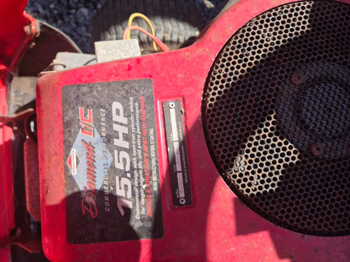 Turbo cut Ride mower - Image 2