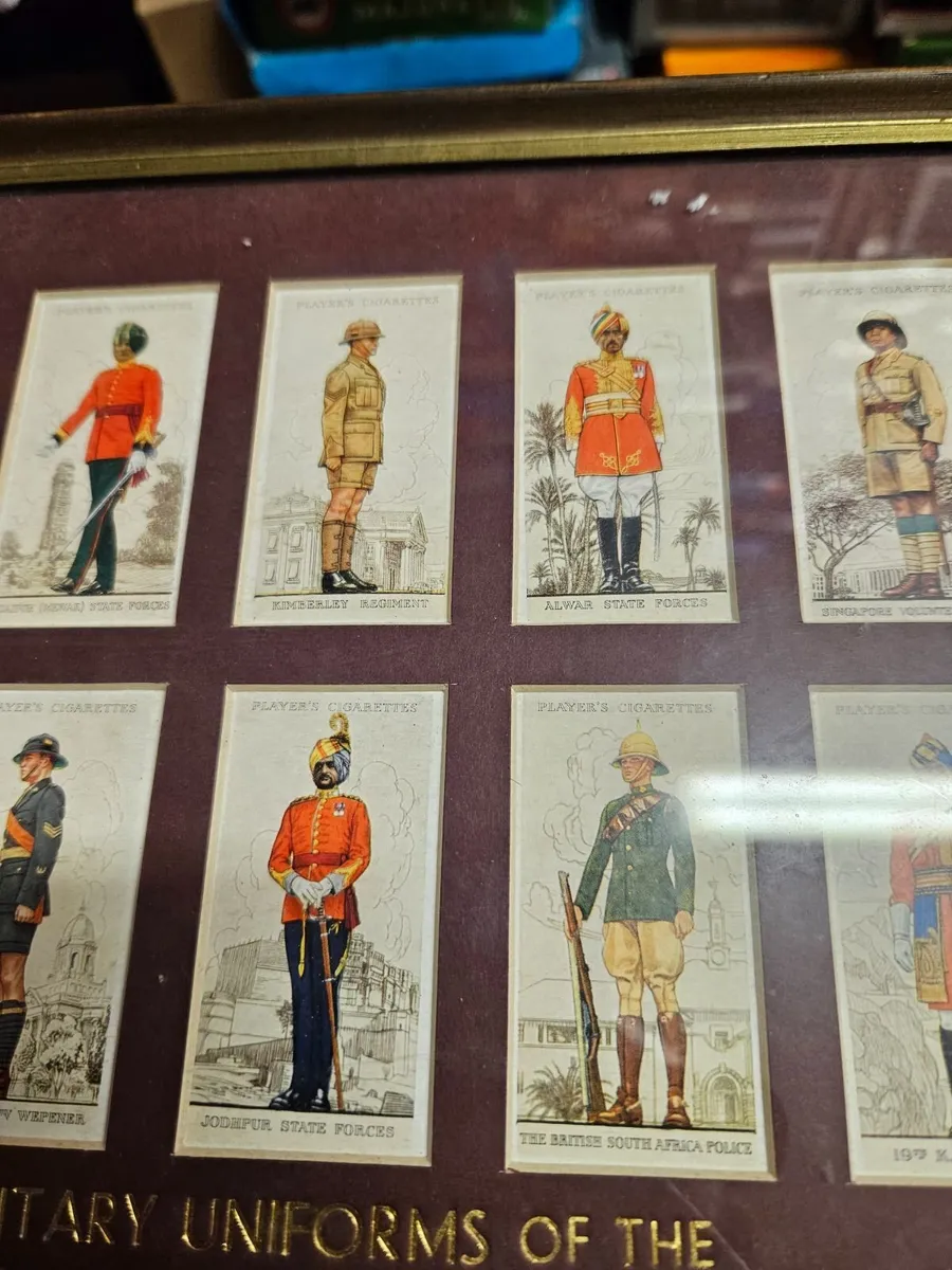 Vintage Player Wills Military Uniforms of the Brit - Image 3