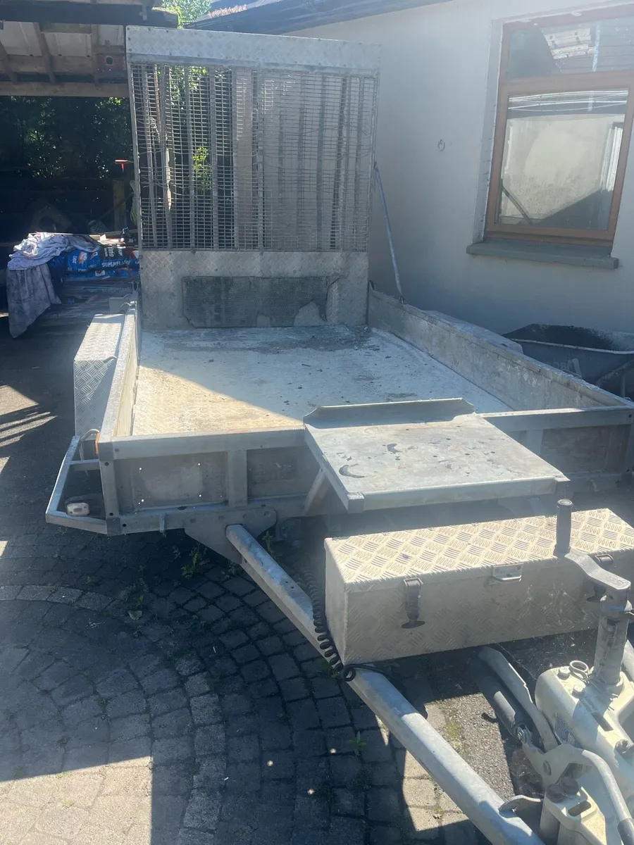 Ifor Williams plant trailer - Image 1
