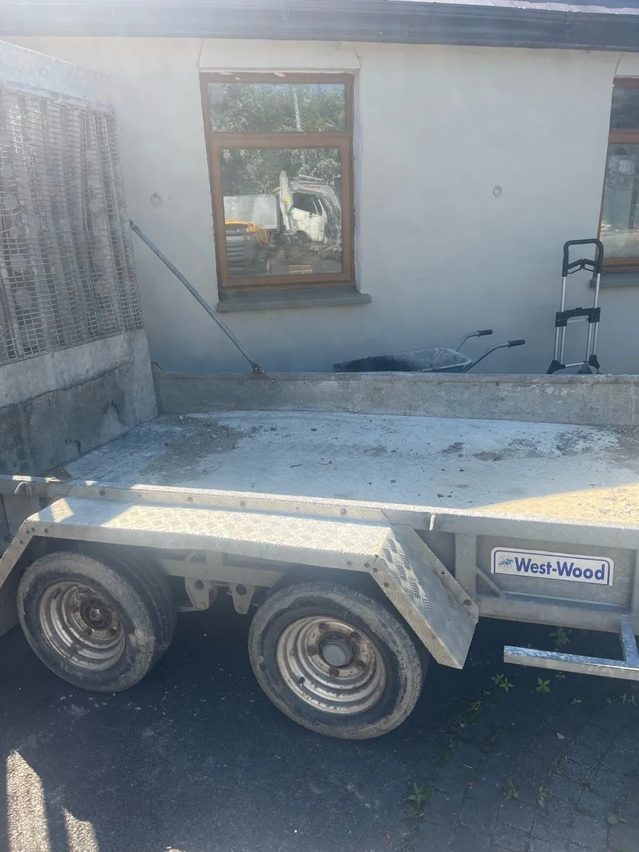 Ifor Williams plant trailer - Image 4