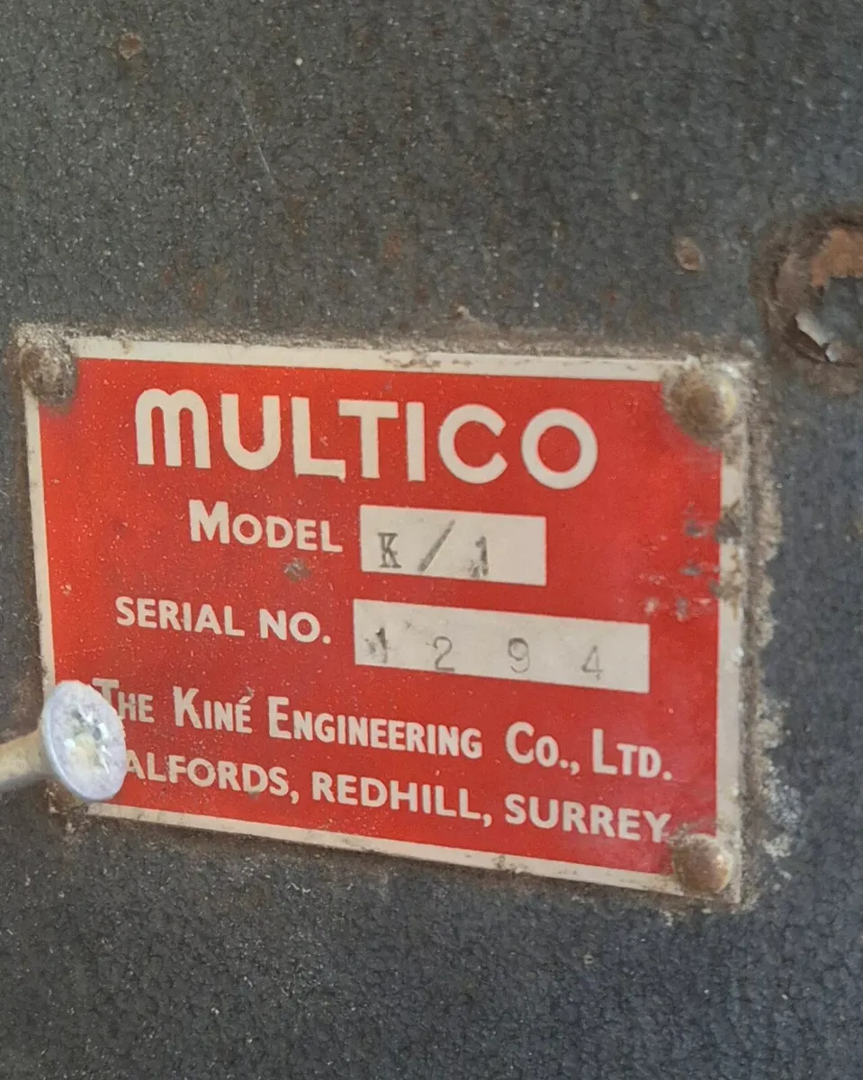 Multico single phase Morticing machine - Image 3