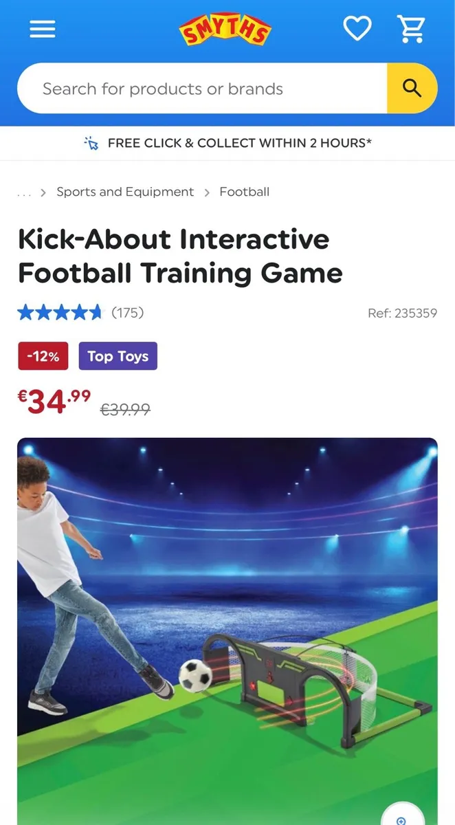 *SAVE €20* Kick-About Electronic Football Trainer - Image 3