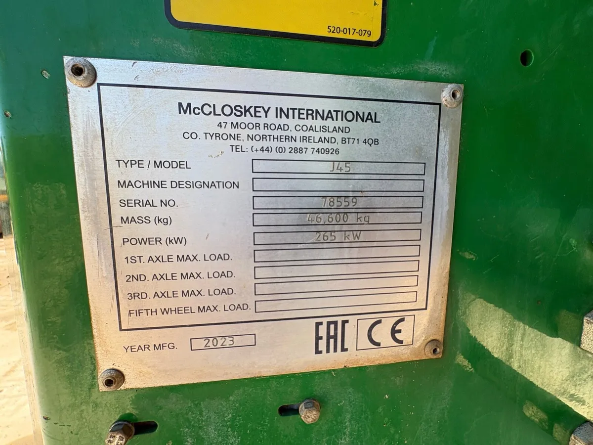 McCloskey J45 jaw crusher - Image 3