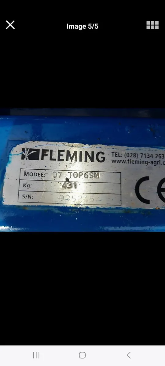 Fleming 6ft Side Mounted Topper - Image 4