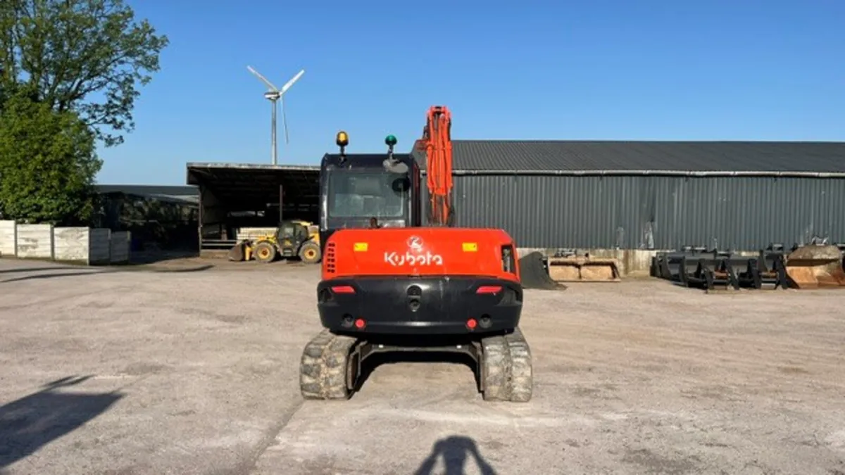 2017 KUBOTA KX080-4 - Image 2