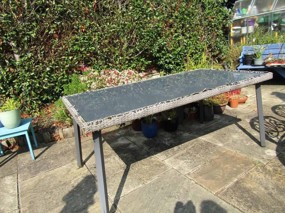 Rectangular Garden Table