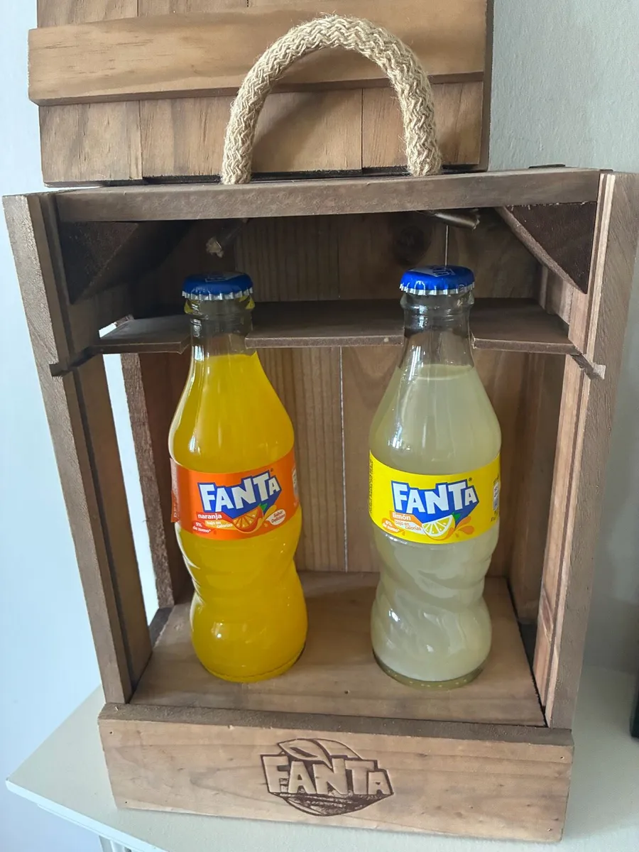 Vintage Fanta Timber Display Box - Image 1