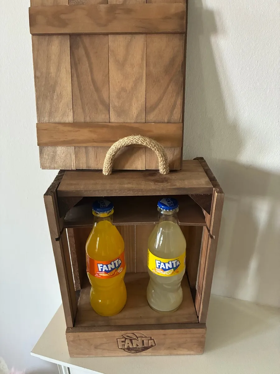 Vintage Fanta Timber Display Box - Image 2