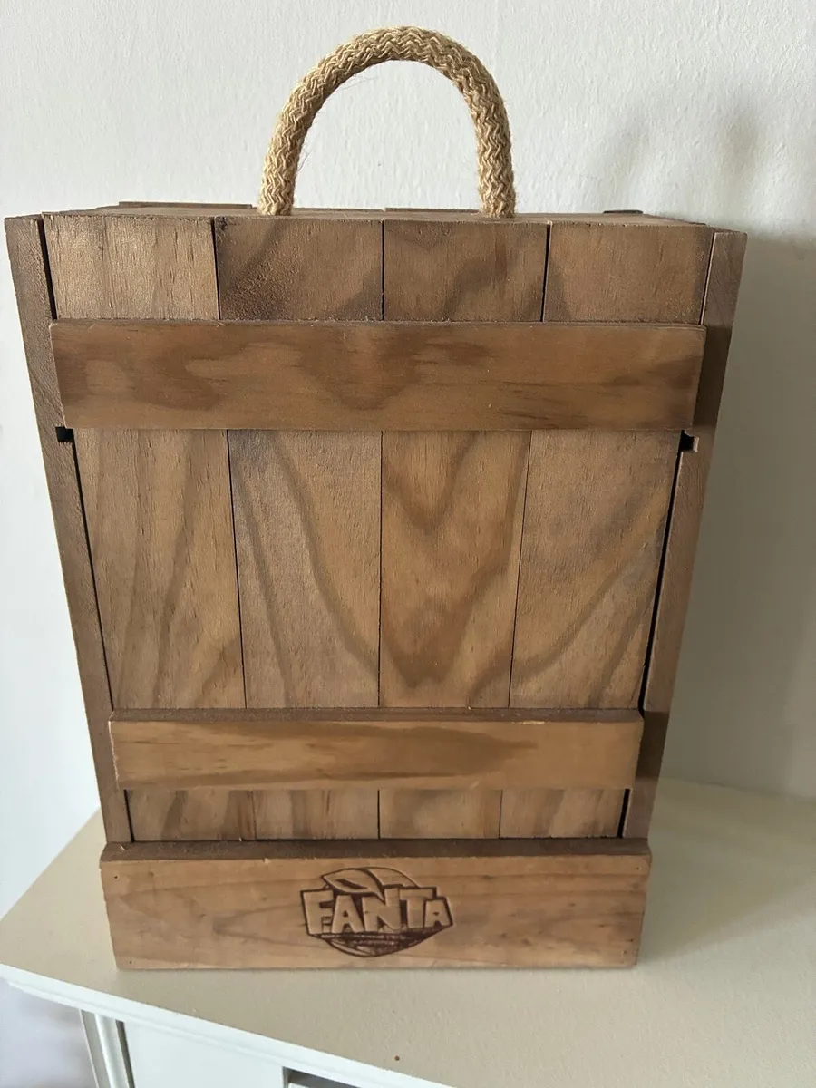 Vintage Fanta Timber Display Box - Image 4