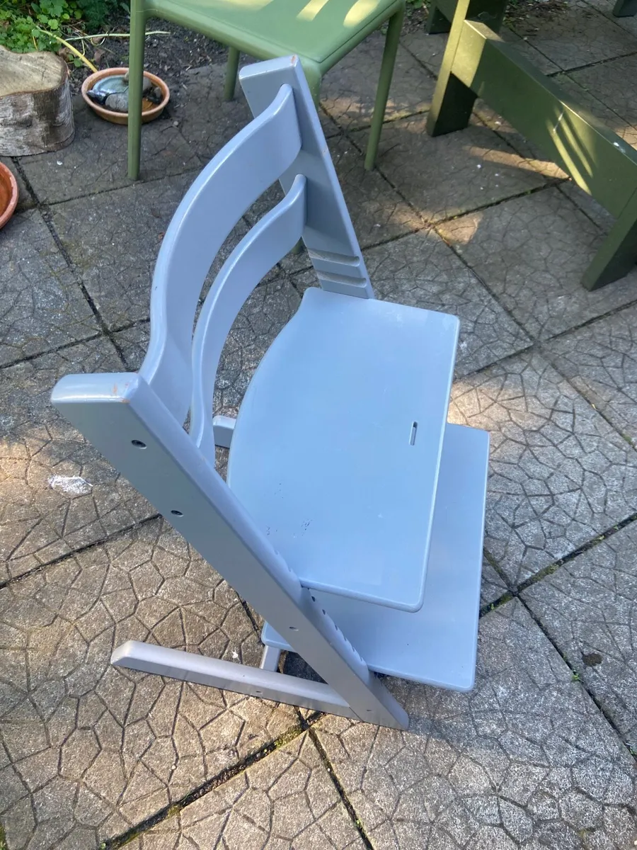 Stoke High Chair - Light Grey - Image 2