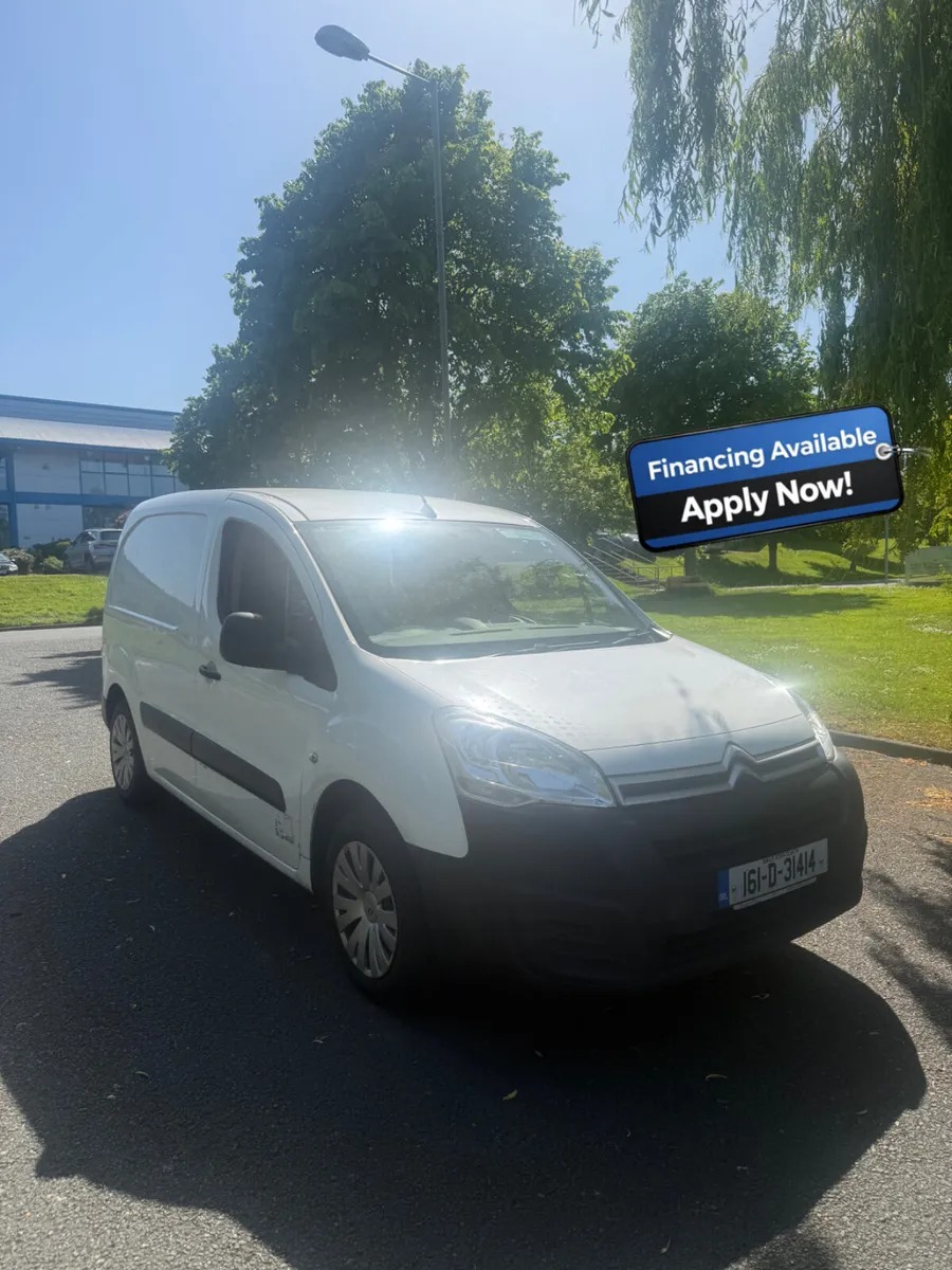 Citroen Berlingo 2016 3 Seater INCLUDES VAT - Image 1