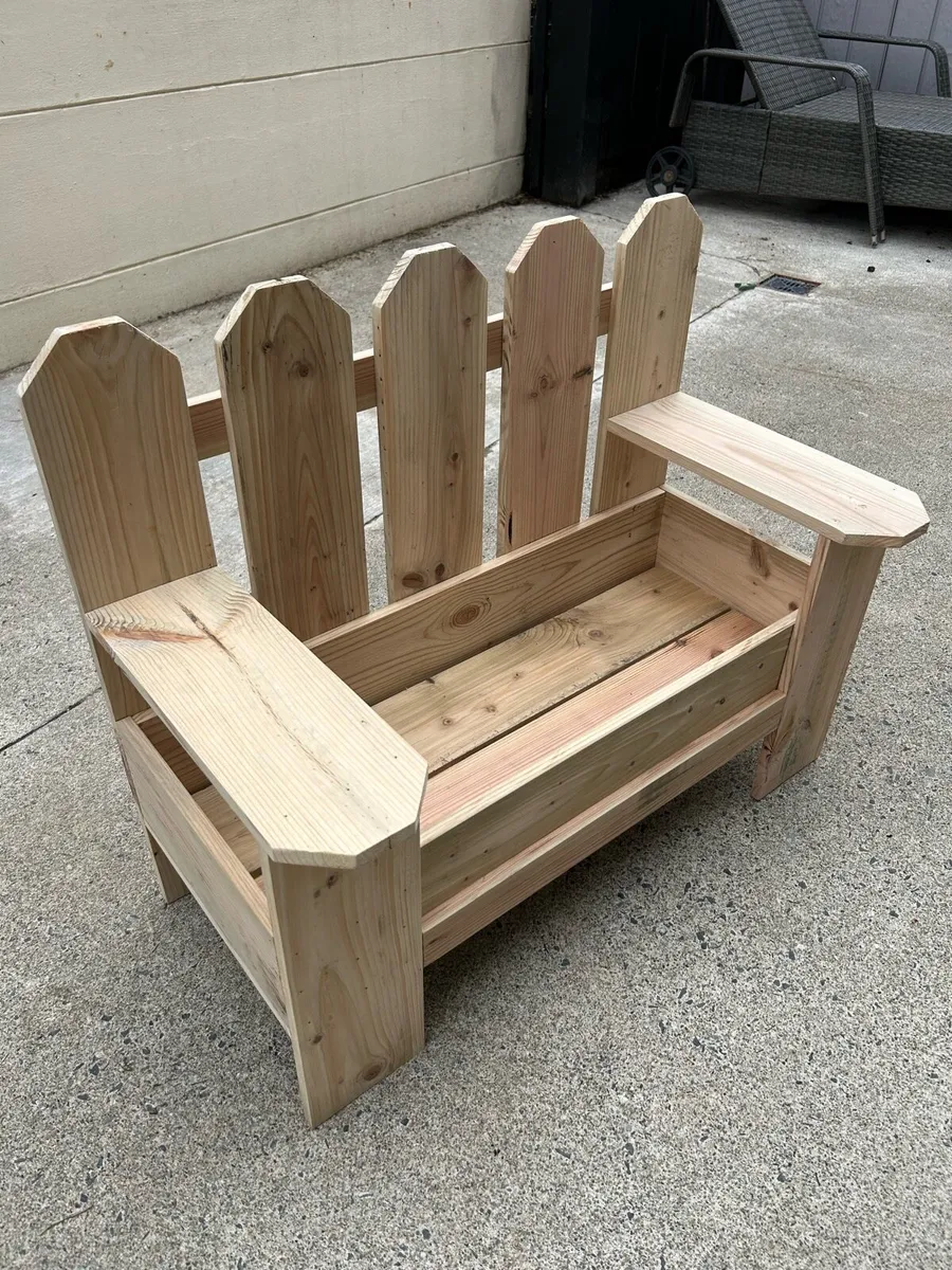 Flower planter 32” bench style - Image 2