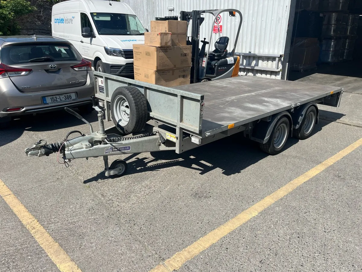 Ifor Williams Flatbed Trailer LM126 12’ x 6’6” - Image 2