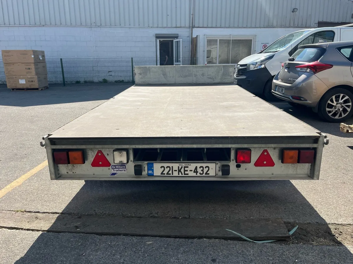 Ifor Williams Flatbed Trailer LM126 12’ x 6’6” - Image 4