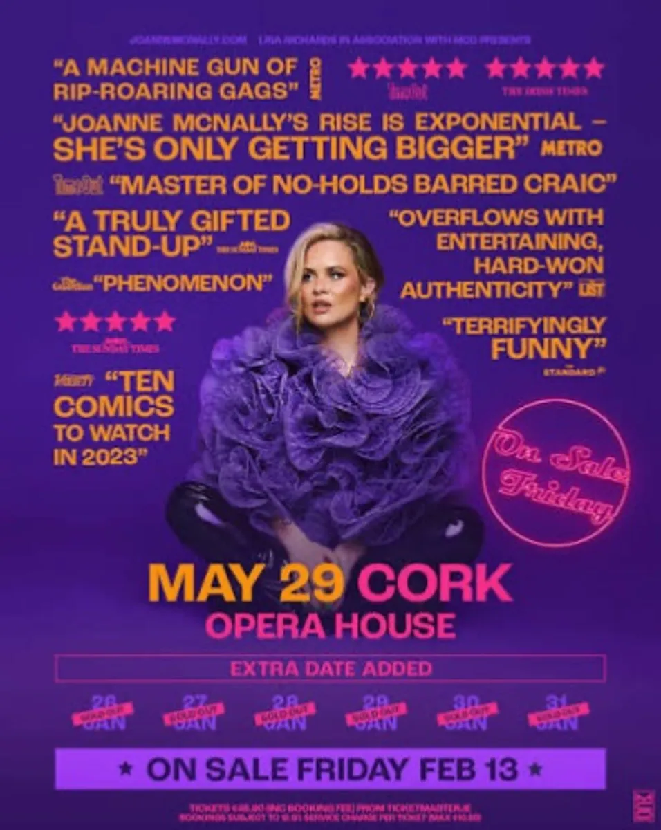 Joanne McNally tickets